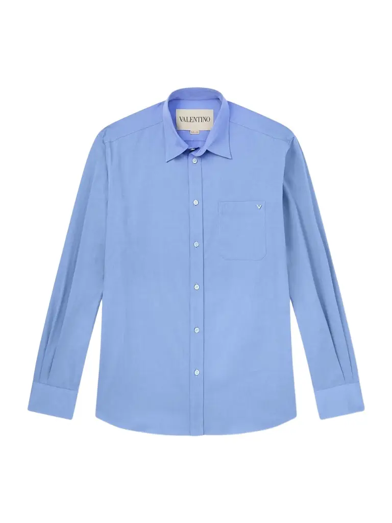 Valentino Garavani VGold Cotton-Poplin Shirt - Men