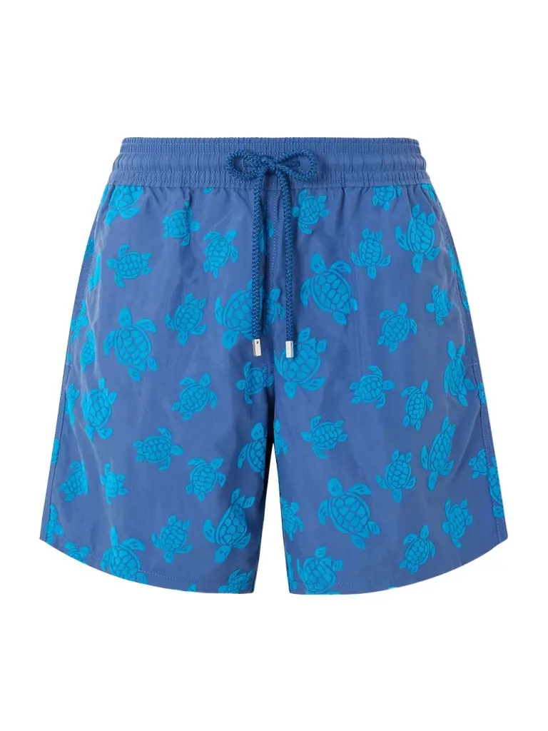 Vilebrequin Moorea Straight-Leg Mid-Length Printed Recycled Swim Shorts - Men