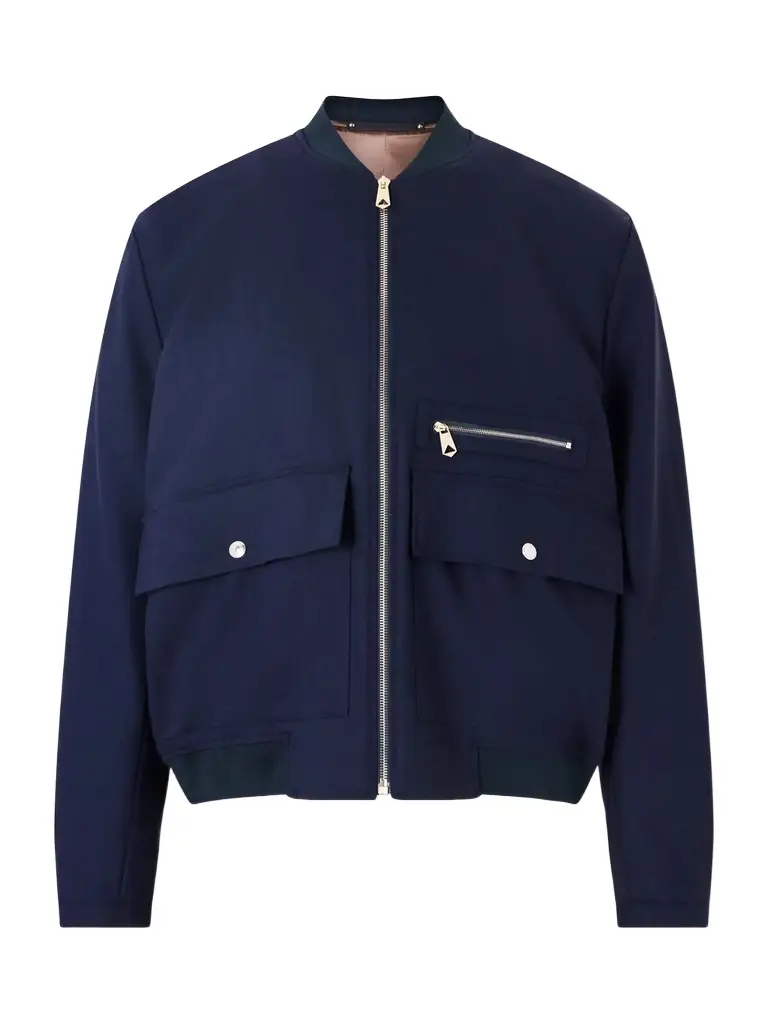 Paul Smith Wool-Twill Bomber Jacket - Men