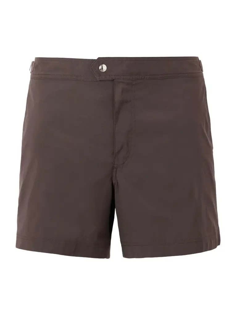 Tom Ford Straight-Leg Mid-Length Swim Shorts - Men