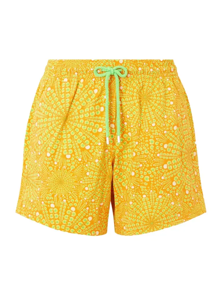 Vilebrequin Moorise Straight-Leg Mid-Length Printed Recycled Swim Shorts - Men