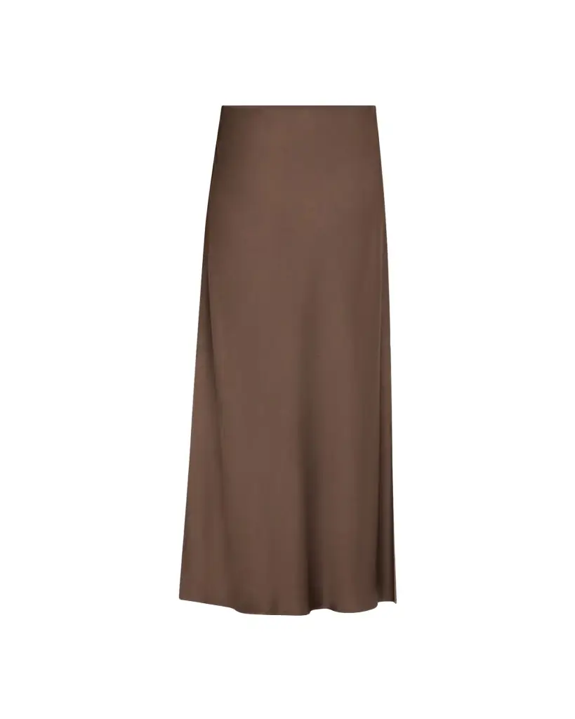 Brunello Cucinelli Satin Cady Maxi Pencil Skirt
