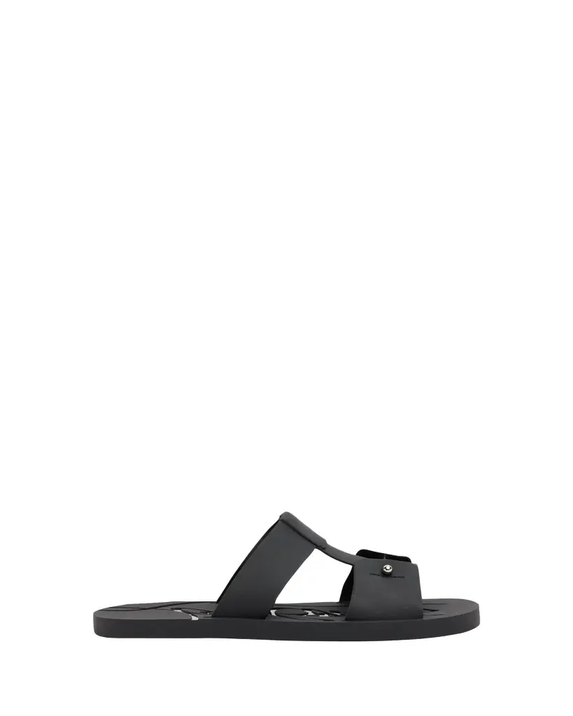 Christian Louboutin Men's Zakouski Flat Rubber Sandals
