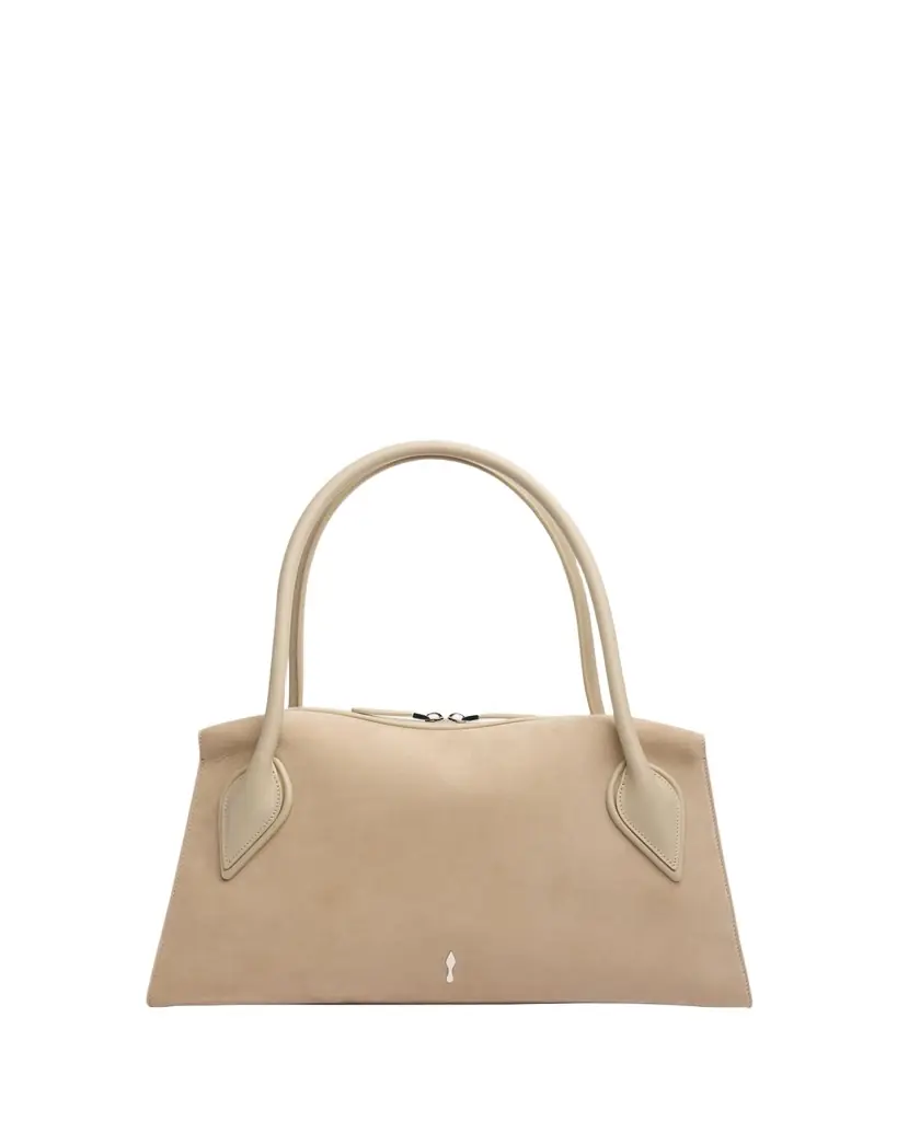 Christian Louboutin Venus Medium Shoulder Bag in Nubuck Leather