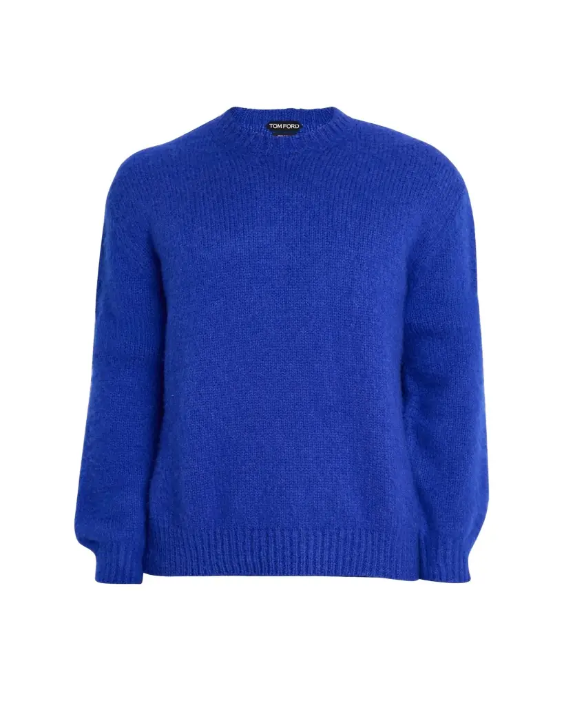 TOM FORD Men's Cashmere Relaxed-Fit Crewneck Sweater