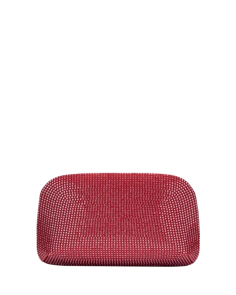Giorgio Armani La Prima Satin & Rhinestone Clutch Bag