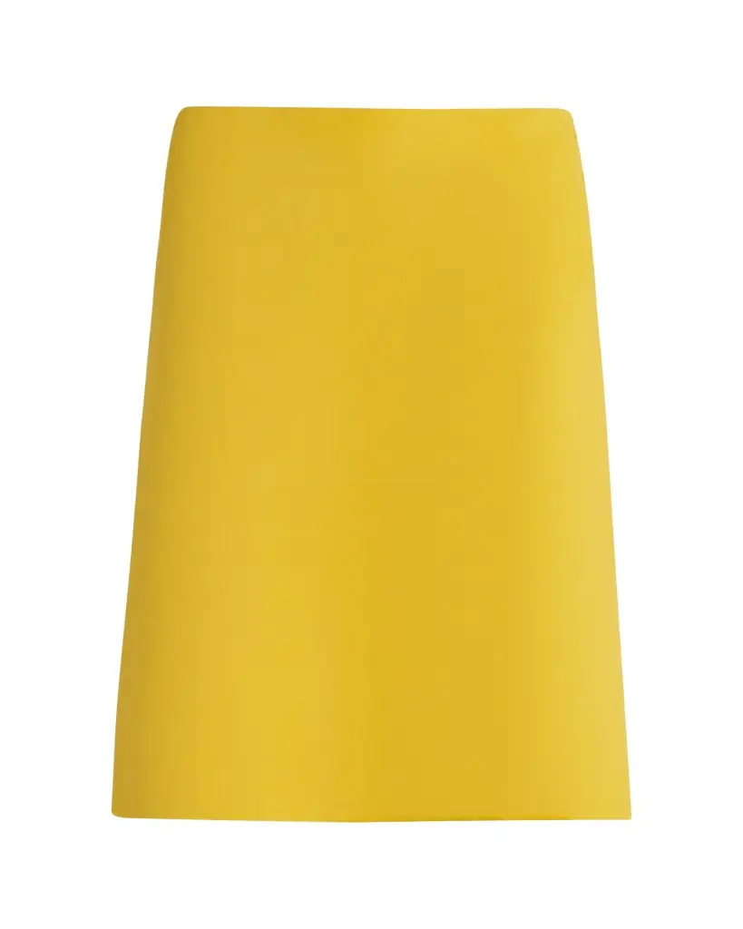 Ferragamo Leather Pencil Skirt