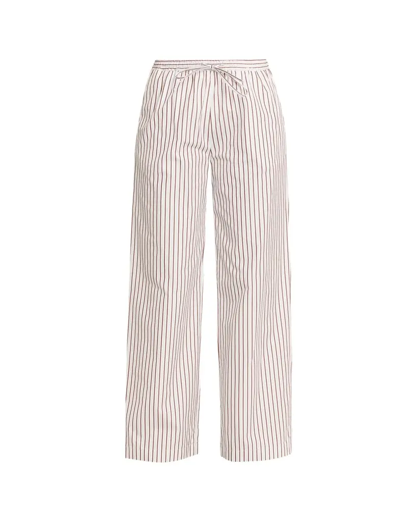 Loulou De Saison Cisco Striped Straight-Leg Pants
