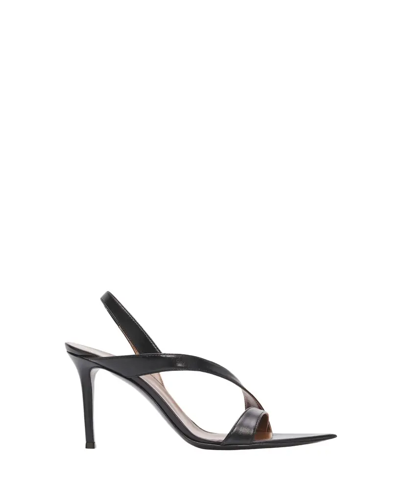 Giuseppe Zanotti 90mm Leather Pointed-Toe Sandals