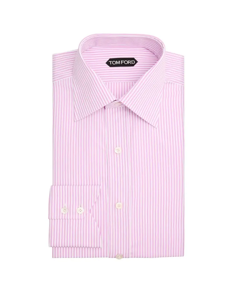 TOM FORD Men's Bengal Stripe Dress Shirt