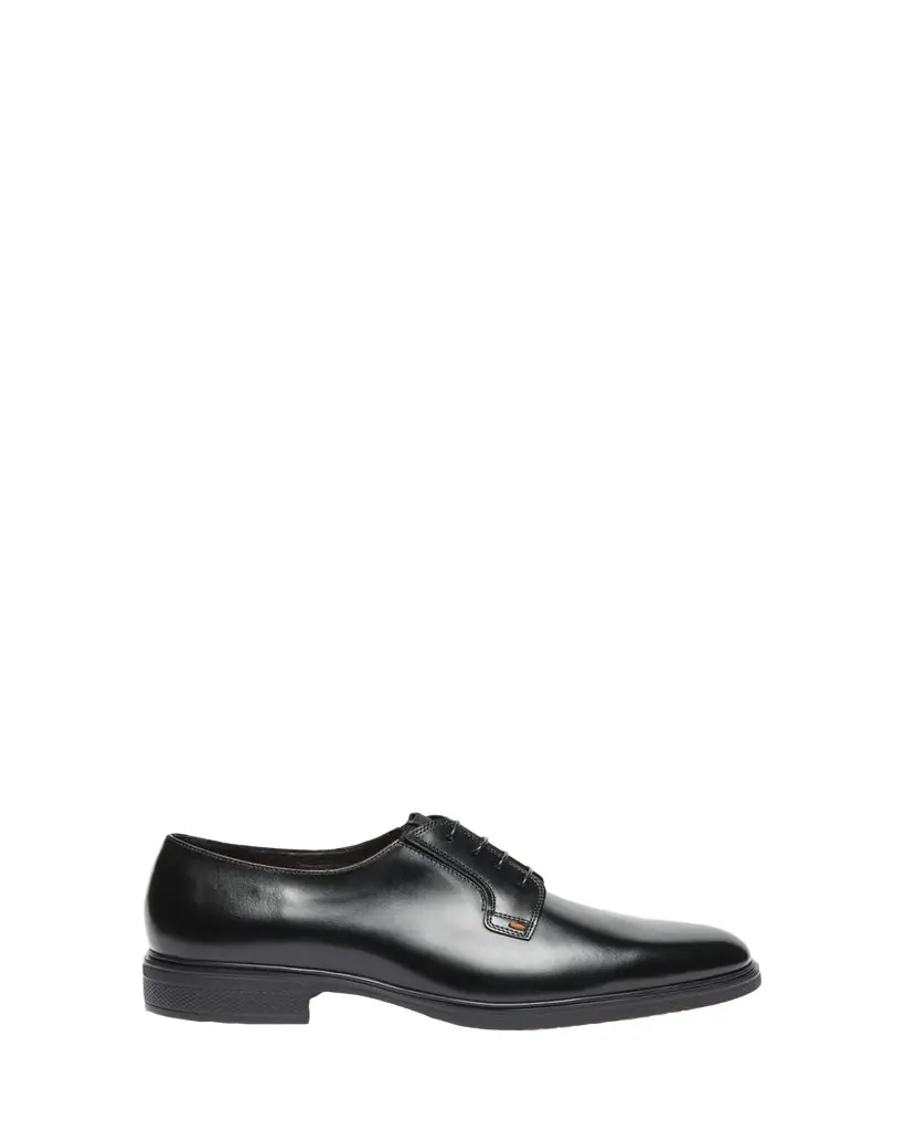 Santoni Men's Easy Collection Leather Rubber-Sole Derby Shoes
