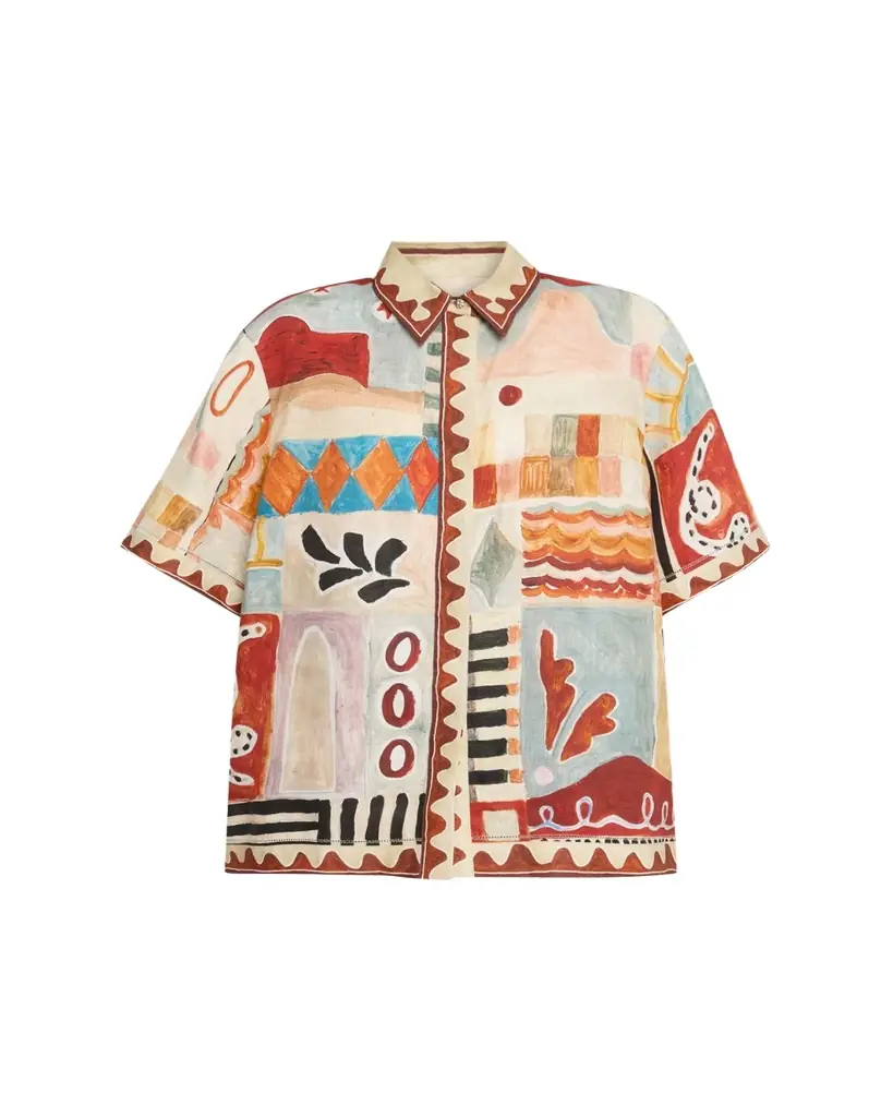 ALEMAIS Michelle Linen Shirt
