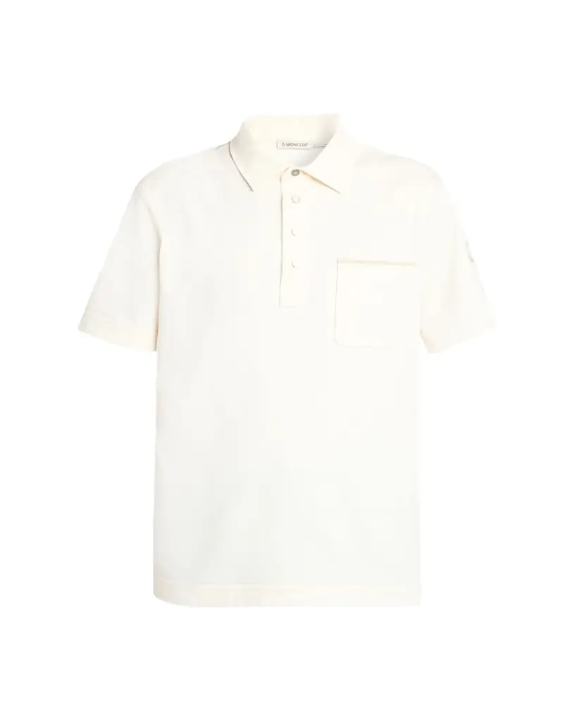 Moncler Men's Short-Sleeve Cotton Pique Polo Shirt