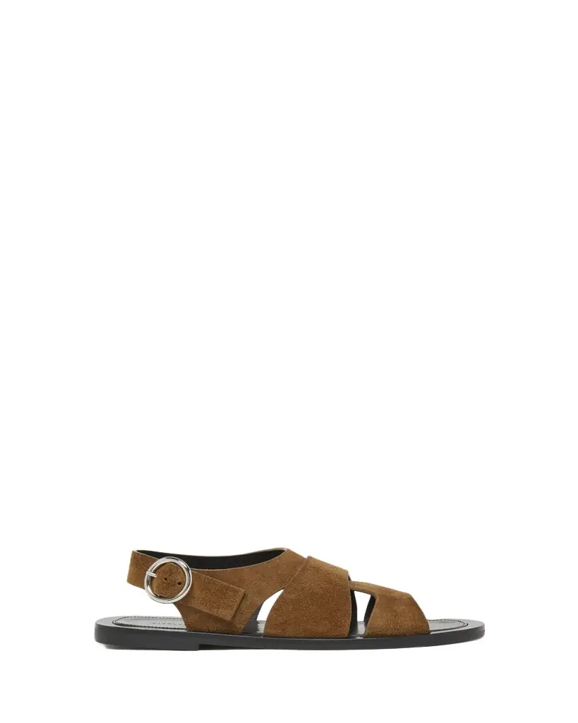 Proenza Schouler Capri Leather Fisherman Sandals