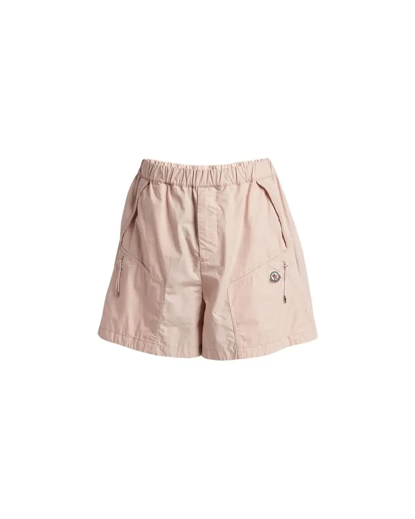 Moncler Men's Poplin Cargo Shorts