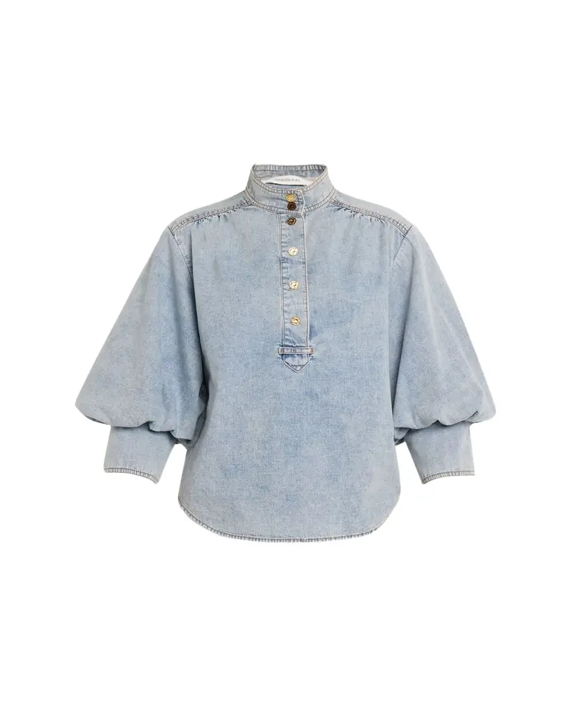 Zimmermann Denim Blouse
