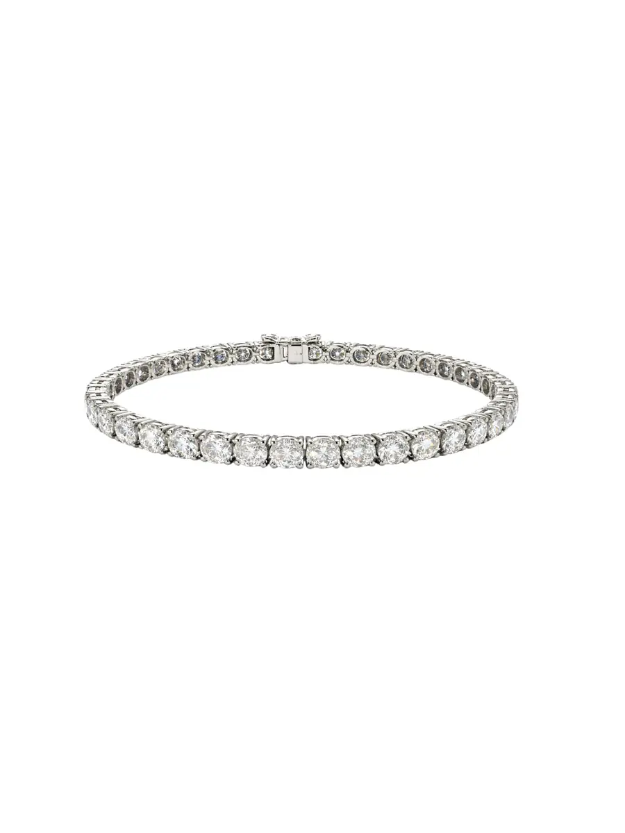 Wish Fine Jewelry 22.00ct Diamond 14K Gold Tennis Bracelet
