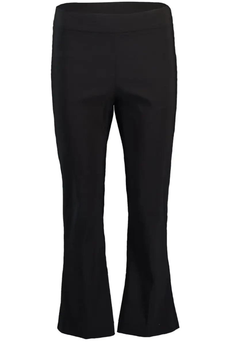 AVENUE MONTAIGNE Leo Crop Flare Pant - Black