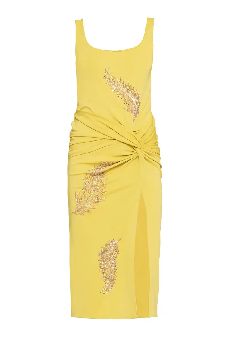 DES PHEMMES Tank Top Midi Dress