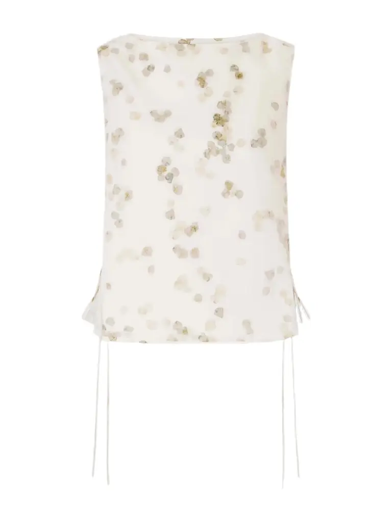 Altuzarra Siggi Printed Cotton-blend Blouse