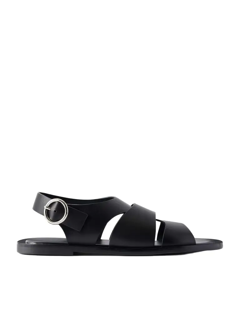 Proenza Schouler Capri Fisherman Suede Sandals