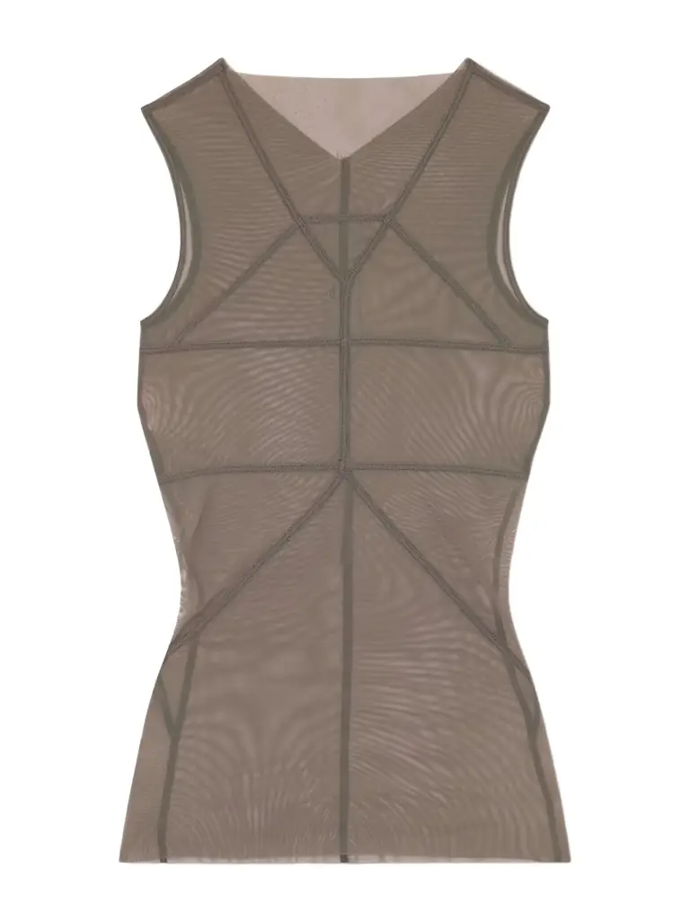 Rick Owens Stretch-mesh Top