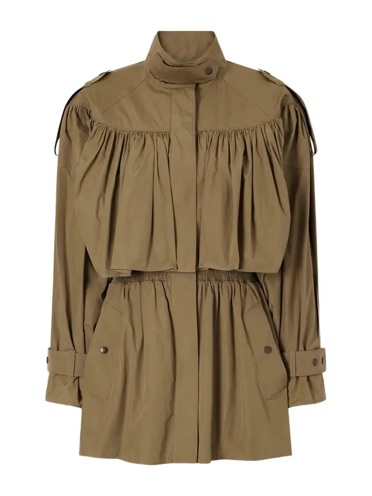 Chloé Organic Cotton-poplin Coat