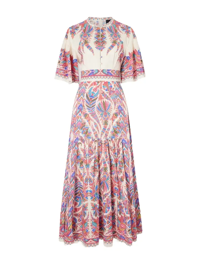 Etro Printed Cotton-poplin Maxi Dress