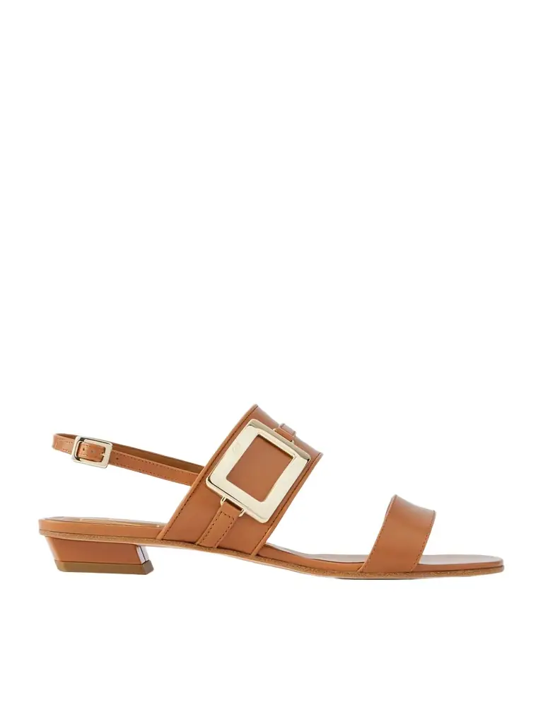 Roger Vivier Belle Vivier 20 Embellished Leather Sandals - Women's Shoes