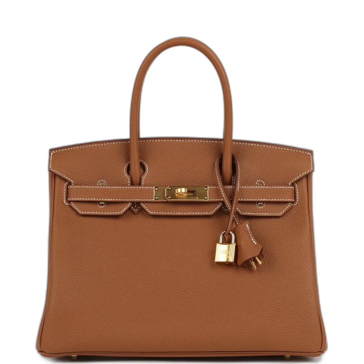 hermes Hermes Birkin 30 Gold Togo Gold Hardware