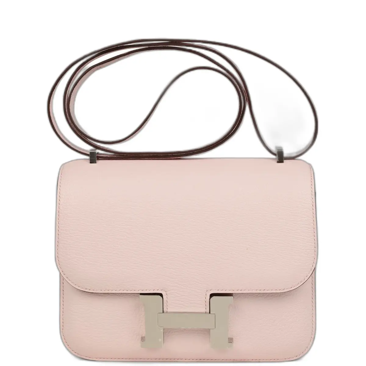 hermes Hermes Constance 18 Rose Darling Chevre Mysore Palladium Hardware