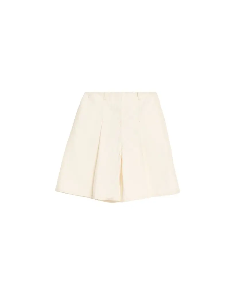 3.1 Phillip Lim Pleated Knee-Length Denim Shorts