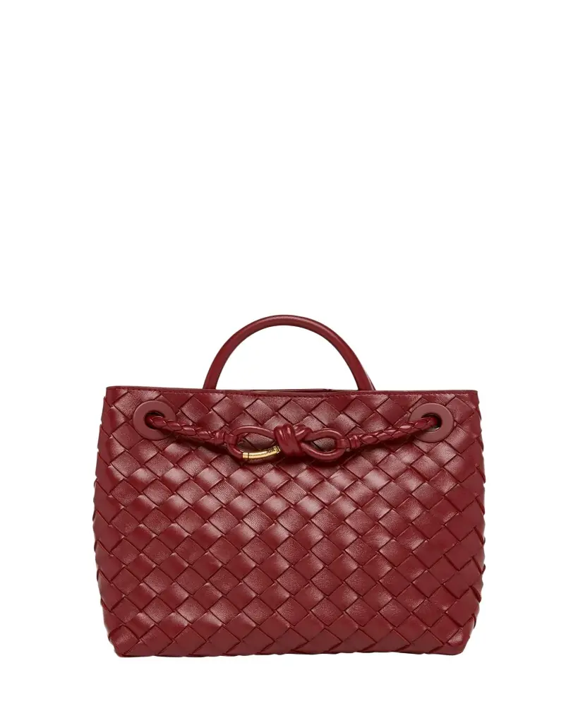 Bottega Veneta Andiamo Small Leather Tote Bag
