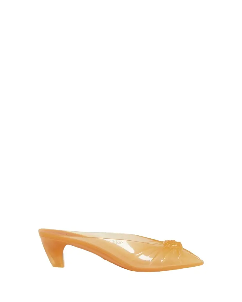 Chloe Knotted Jelly Mules