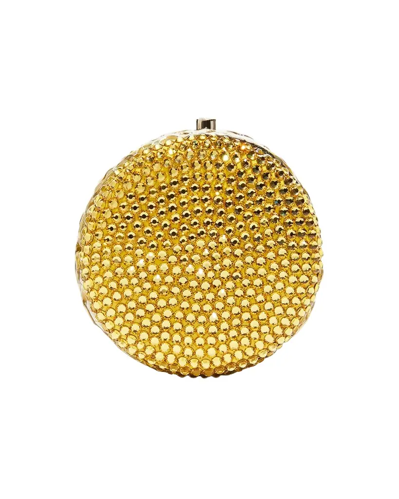 Judith Leiber Couture Macaron Crystal Pillbox