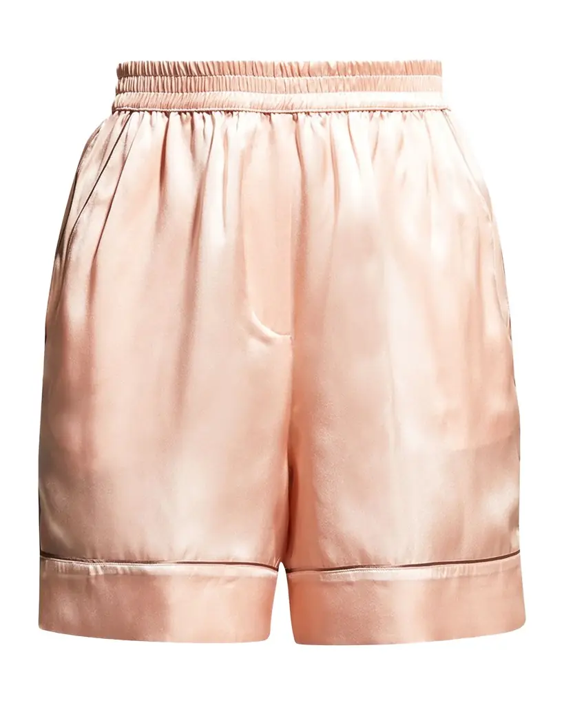 Dolce & Gabbana Silk Pajama Shorts