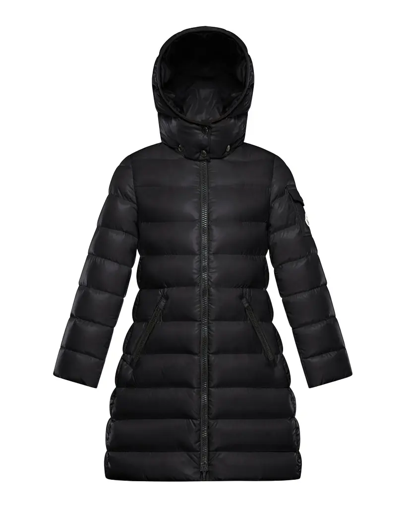 Moncler Girl 's Moka Long Puffer Coat