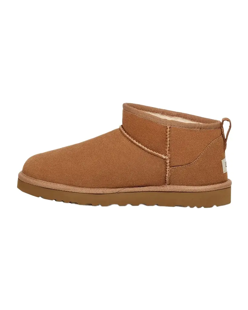 UGG Men 's Classic Ultra Mini Leather Ankle Boots