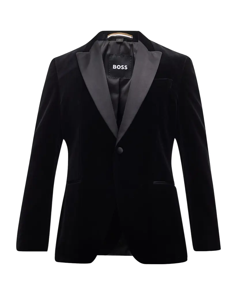 BOSS Men 's Velvet Peak-Lapel Dinner Jacket