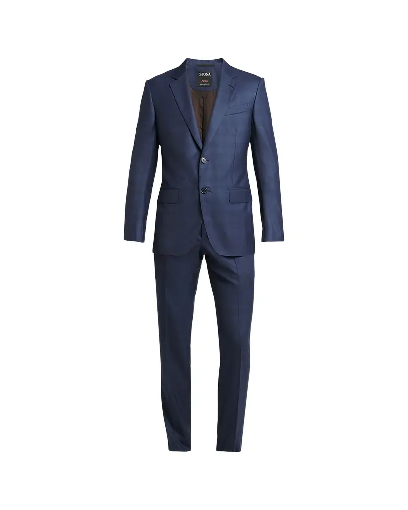 ZEGNA Men 's Centoventimila Tonal Plaid Wool Suit