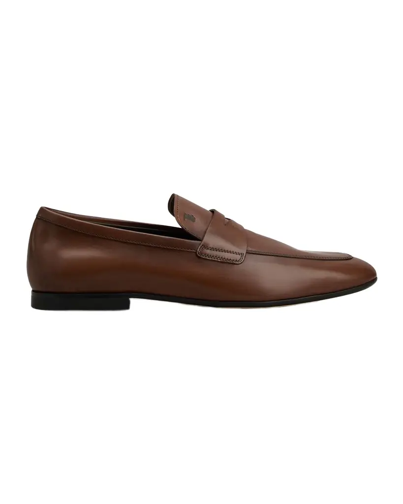 Tod 's Men 's Smooth Leather Penny Loafers