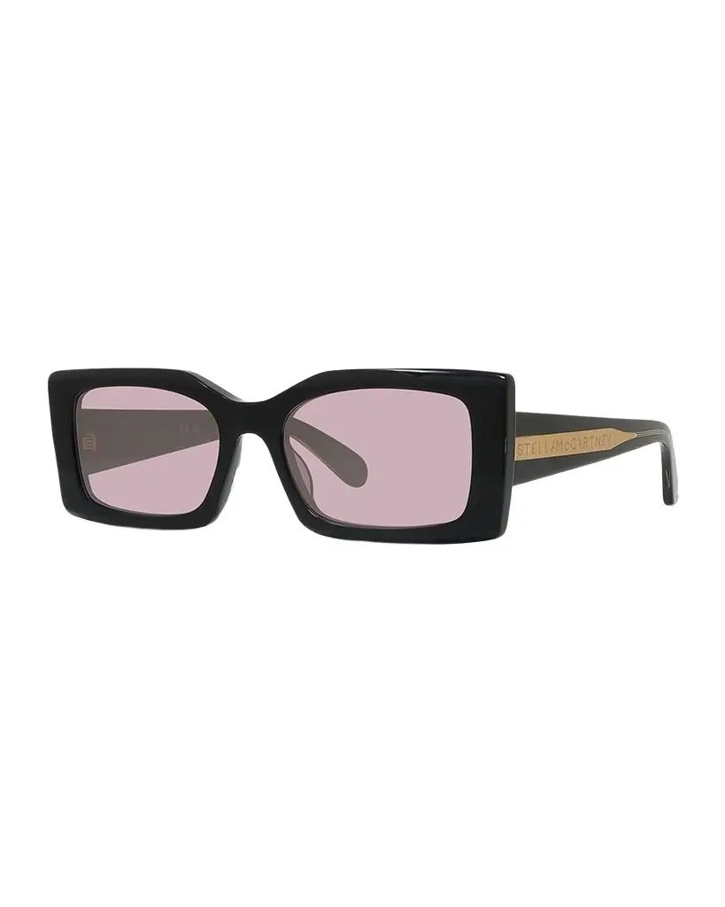 Stella McCartney Acetate Rectangle Sunglasses