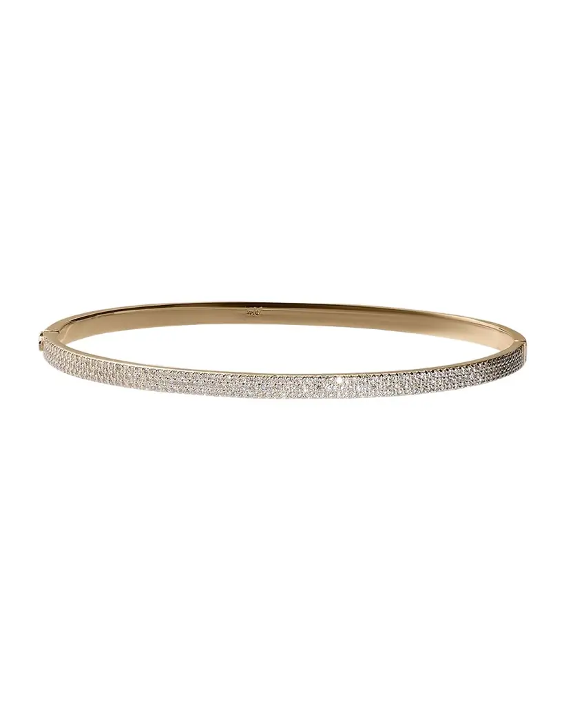 LANA Flawless Vanity Hinge Diamond Bangle