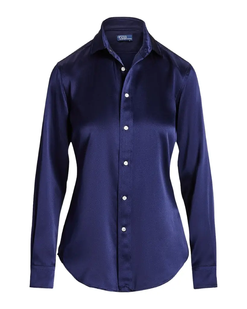 Polo Ralph Lauren Slim Fit Silk Shirt