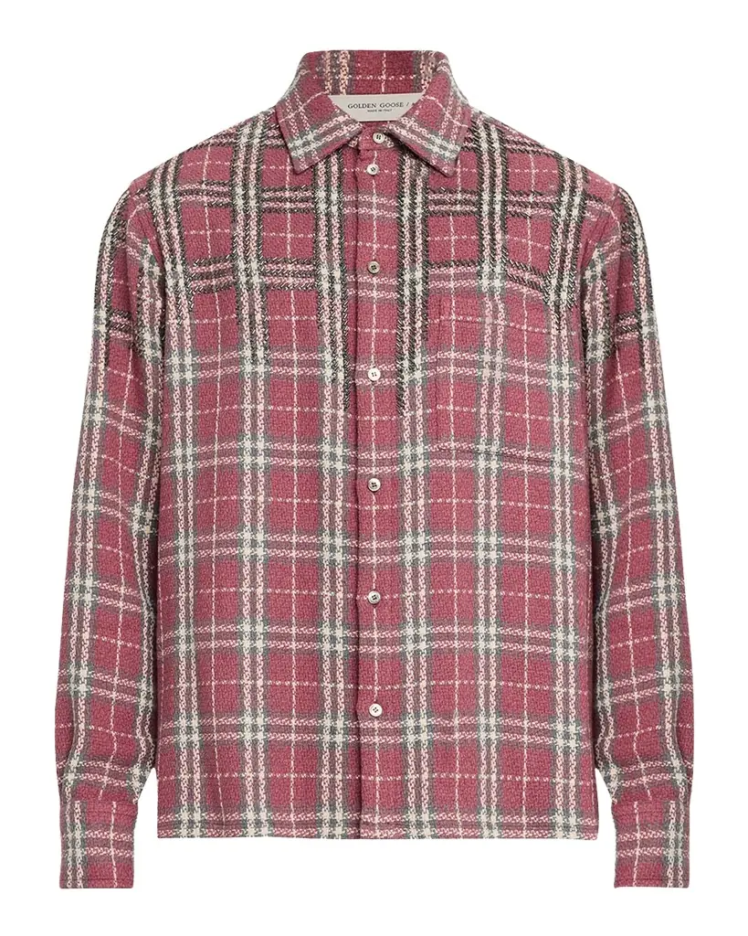 Golden Goose Men 's Journey MS Embroidered Button-Down Shirt