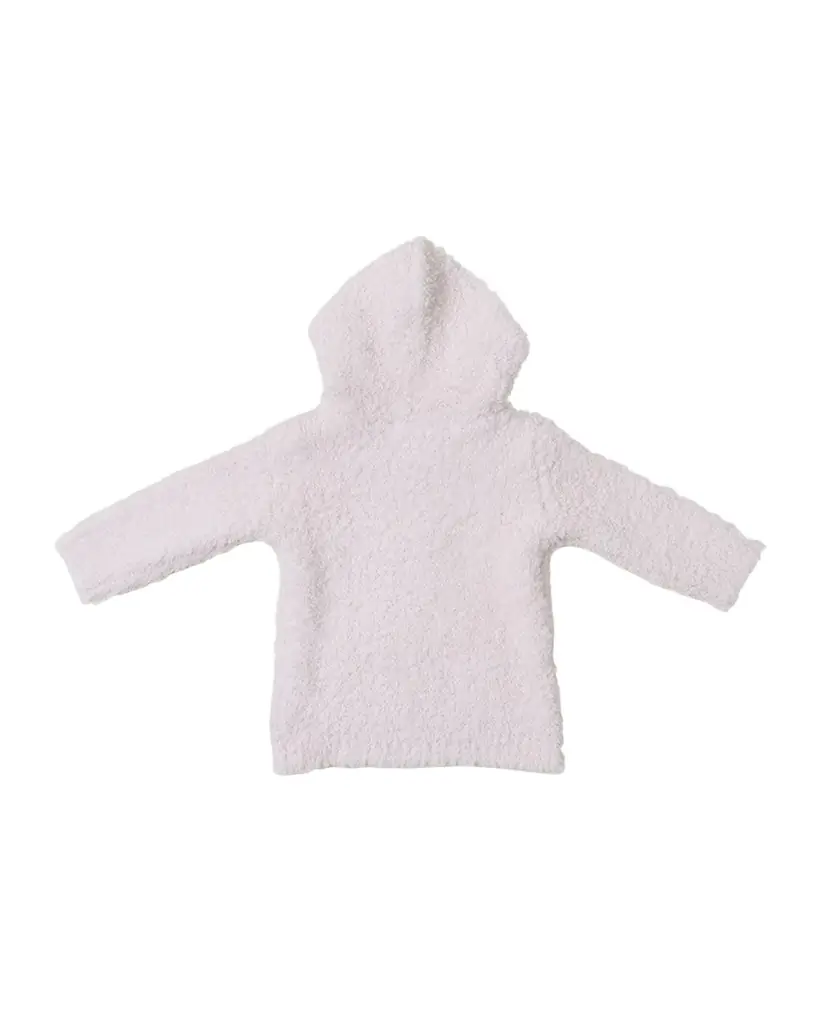 Barefoot Dreams Kid 's CozyChic Textured Hoodie, Size 3M-24M