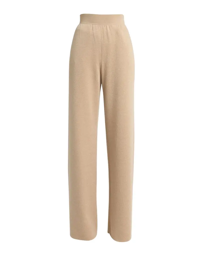 Loro Piana Cocooning Delicate Cashmere-Silk Trousers