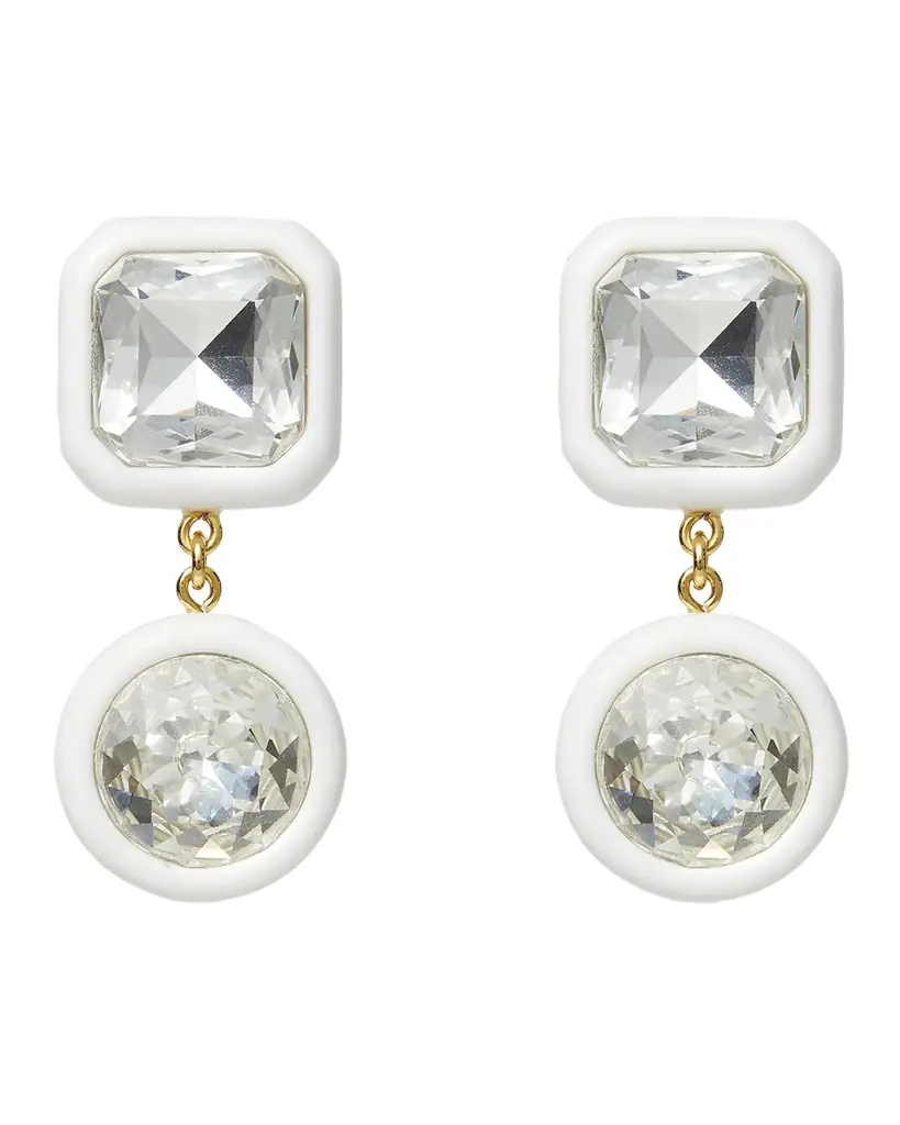 Lele Sadoughi Gem Drop Earrings