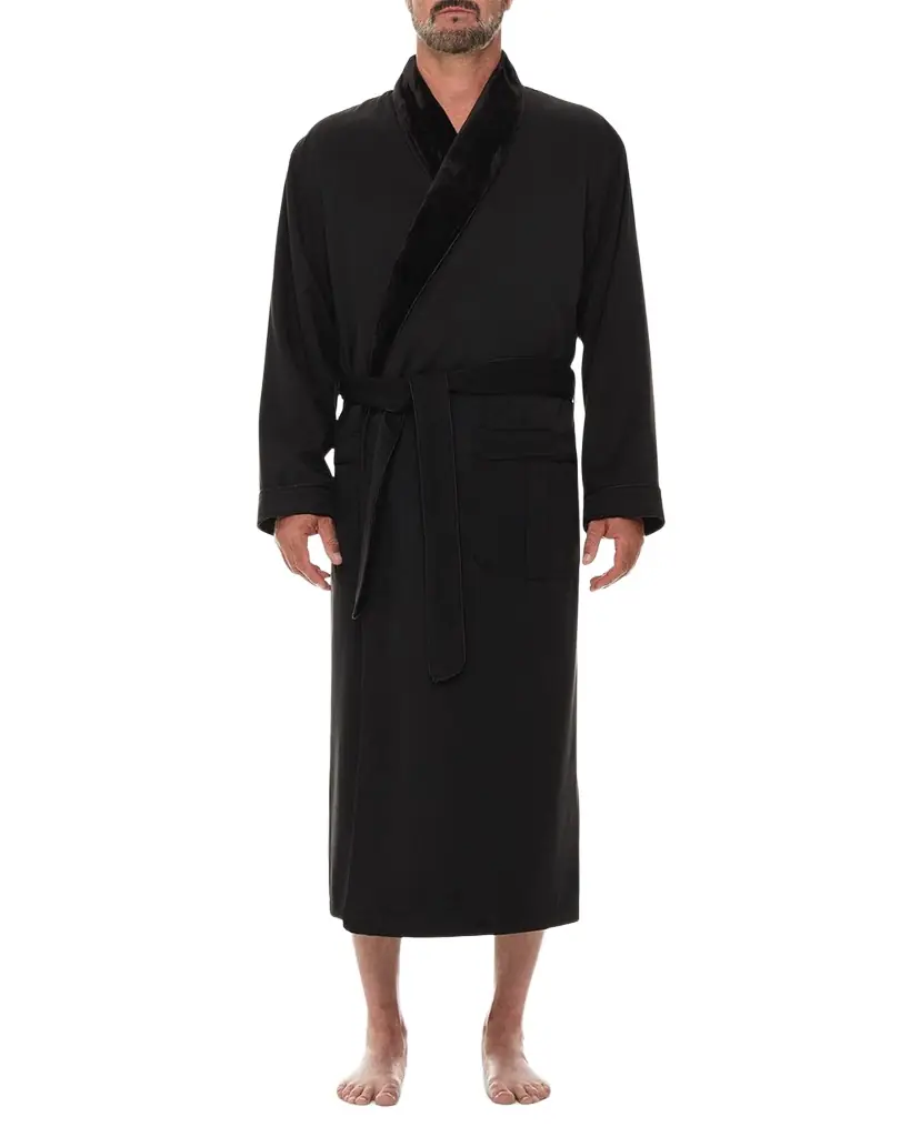 Majestic International Men 's Westmount Microfiber-Lined Robe