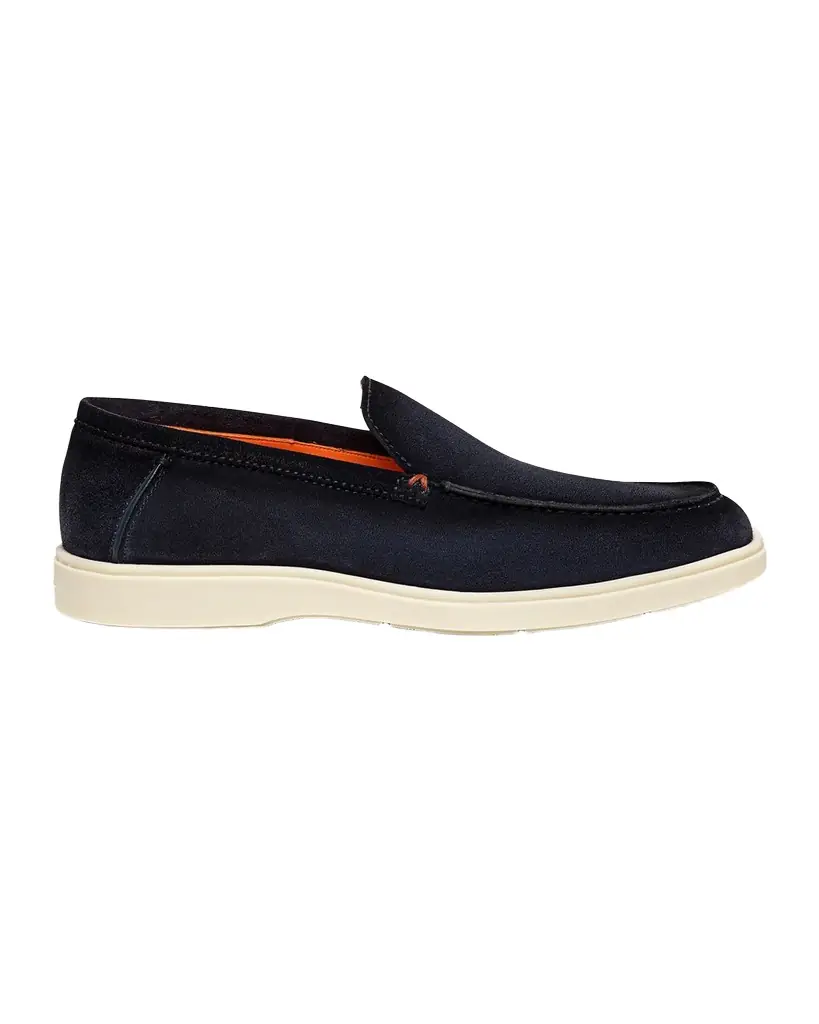 Santoni Men 's Detroit Suede Loafers